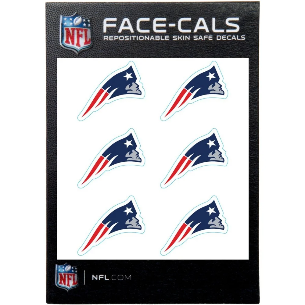 NWT SET OF 3 FACE DECALS: REDSOX & PATRIOTS FANGEAR! - Picture 8 of 12